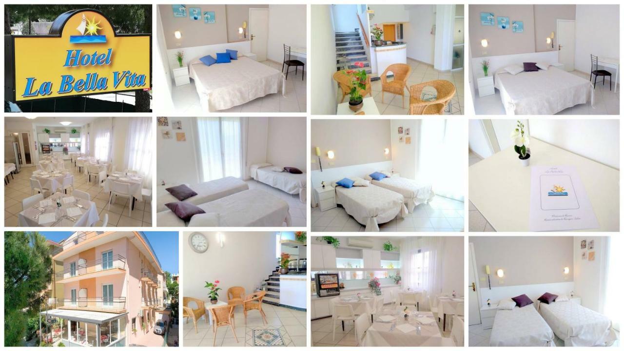 Hotel La Bella Vita Rimini Eksteriør bilde